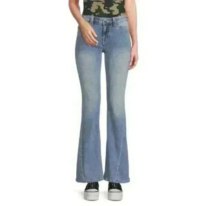 NEW! True Religion Women's 30 Joey Low Rise Faded Flare Jean NWT $149